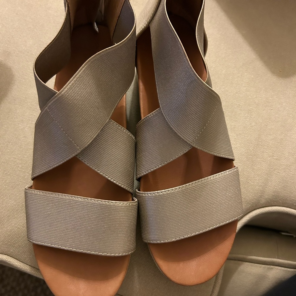 Gentle Souls Women's Sandals in Gray